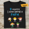 Personalized Grandpa Dad Grandma Mom T Shirt AG179 87O57 1