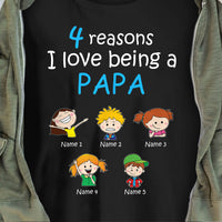 Personalized Grandpa Dad Grandma Mom T Shirt AG179 87O57 thumb 1