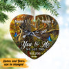 Personalized Deer Hunting Couple We Got This Heart Ornament AG171 73O57 1