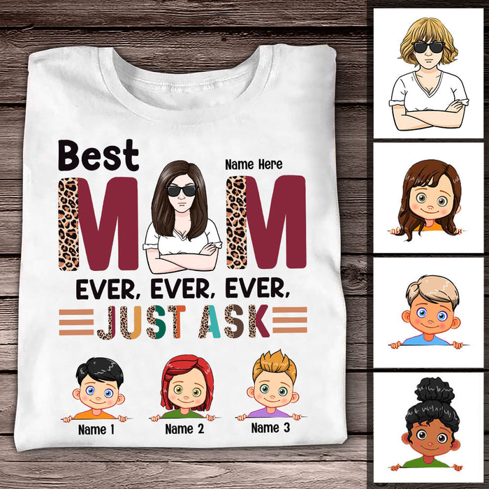 Personalized Mom Grandma T Shirt AG1711 26O53 1