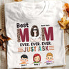 Personalized Mom Grandma T Shirt AG1711 26O53 1