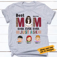 Personalized Mom Grandma T Shirt AG1711 26O53 thumb 1