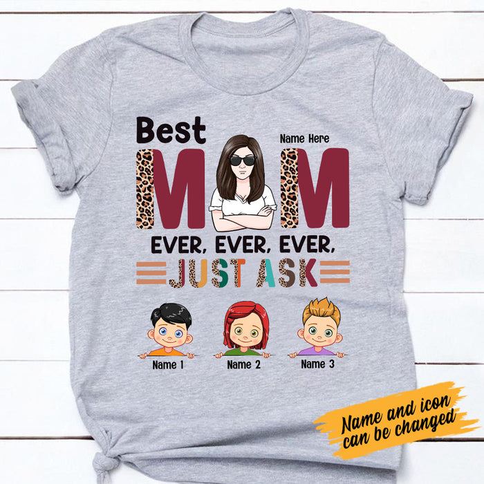 Personalized Mom Grandma T Shirt AG1711 26O53 1