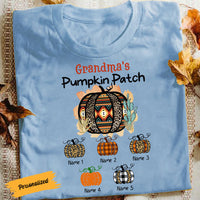 Personalized Fall Grandma T Shirt AG178 26O58 thumb 1