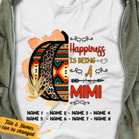 Personalized Fall Halloween Grandma Mimi Happiness T Shirt AG181 24O36 thumb 1