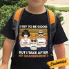 Personalized Take After Grandpa Grandma Kid T Shirt AG177 30O34 1