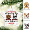 Personalized Santa Dog Christmas Star Ornament AG181 85O34 1