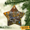Personalized Deer Hunting Couple We Got This Star Ornament AG183 73O57 1