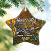 Personalized Deer Hunting Couple We Got This Star Ornament AG183 73O57 1