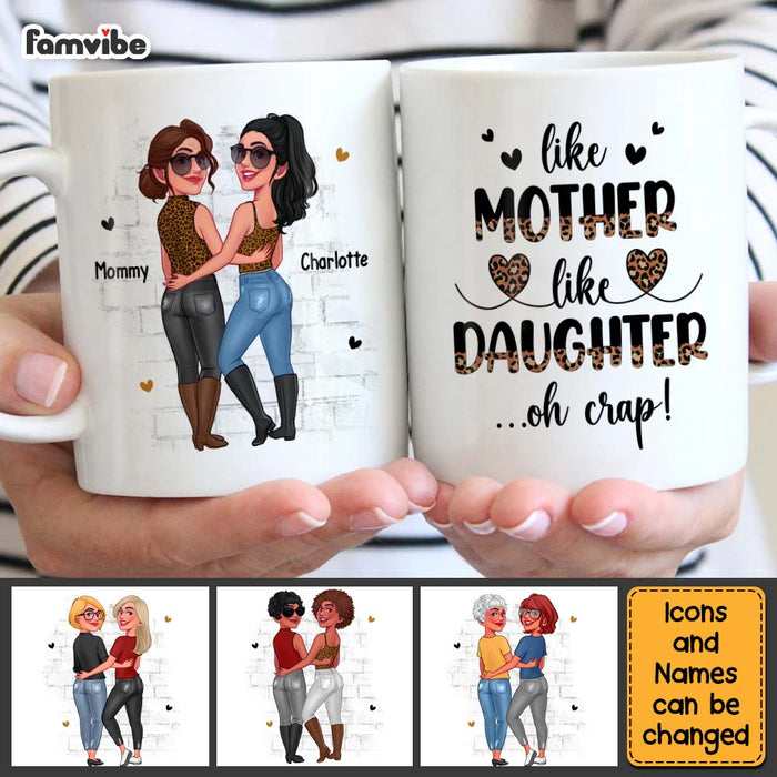 Personalized Like Mother Like Daughter Mug 24742 1