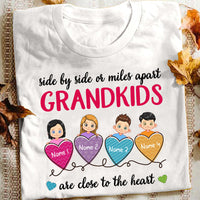 Personalized Grandma Grandkids Close To The Heart T Shirt AG186 85O53 thumb 1