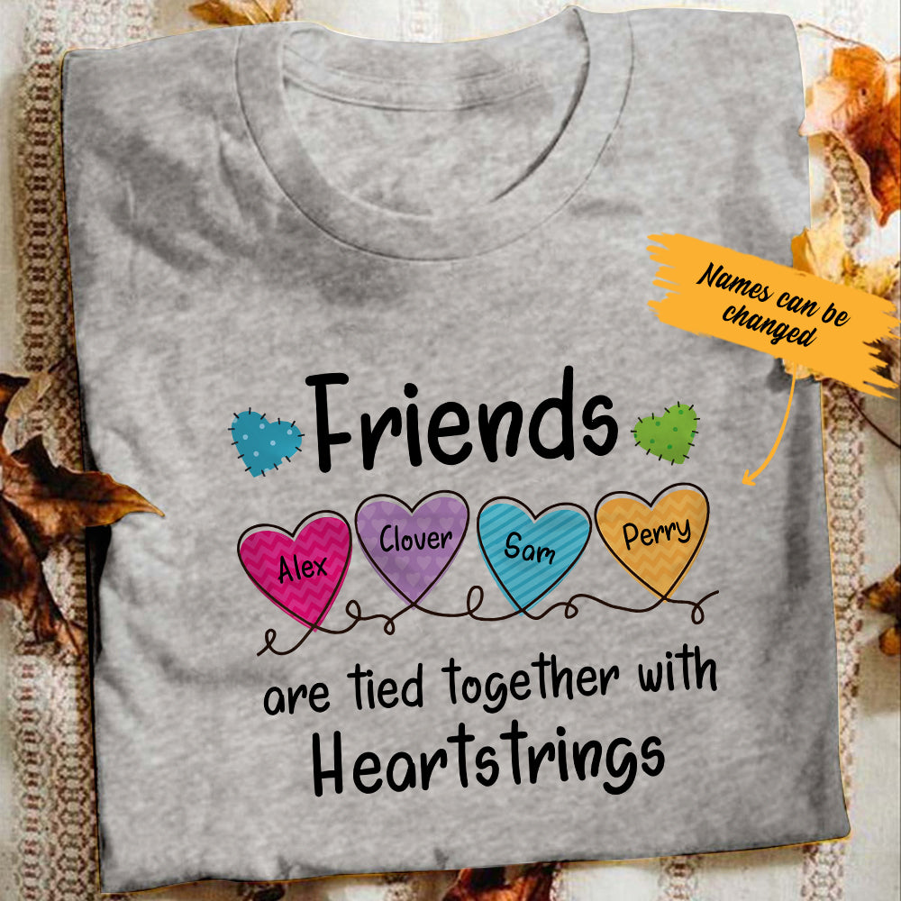 Personalized Sister Heartstrings T Shirt JN43 81O34