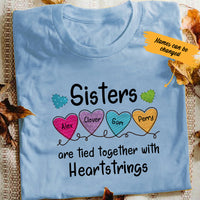 Personalized Sister Heartstrings T Shirt JN43 81O34 thumb 1