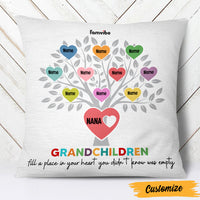 Personalized Mom Grandma Heart Pillow AG183 95O47 (Insert Included) thumb 1