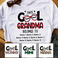 Personalized Cool Grandma Mom T Shirt MR245 26O36 thumb 1