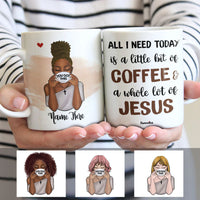 Personalized BWA Coffee Jesus Mug AG62 24O58 thumb 1