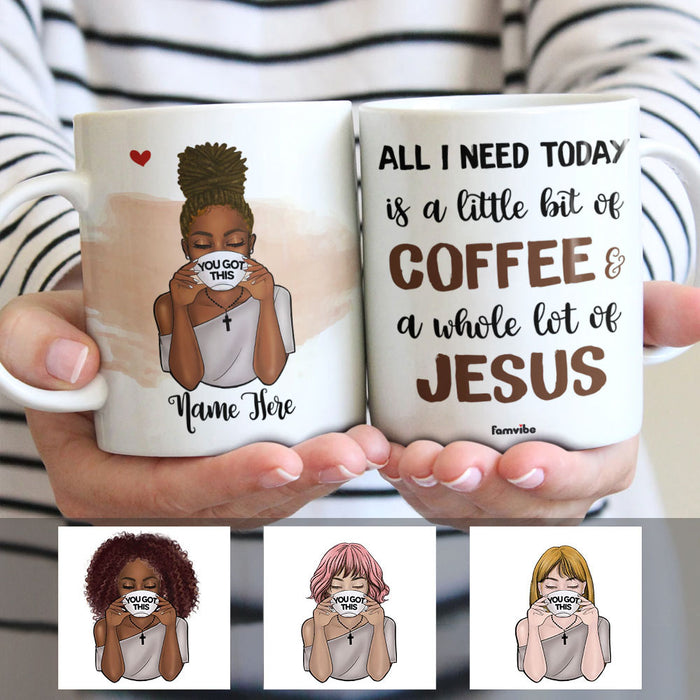 Personalized BWA Coffee Jesus Mug AG62 24O58 1
