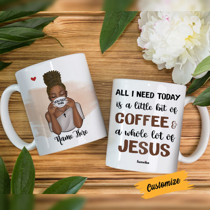 Personalized BWA Coffee Jesus Mug AG62 24O58 1