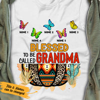 Personalized Fall Mom Grandma T Shirt AG182 26O36 thumb 1