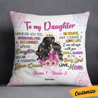 Personalized Mom And Daughter Princess Pillow AG188 30O36 (Insert Included) thumb 1