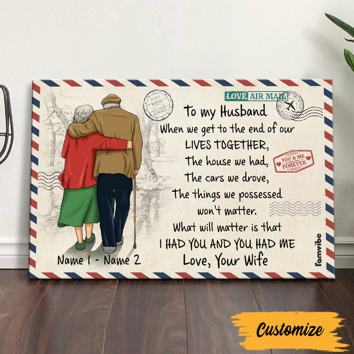 Personalized Couple Letter Poster AG197 30O47 1