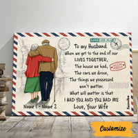 Personalized Couple Letter Poster AG197 30O47 thumb 1