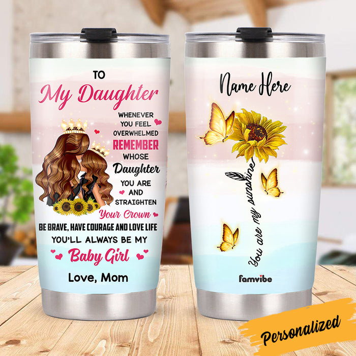 Personalized Mom Daughter Steel Tumbler AG192 26O57 1