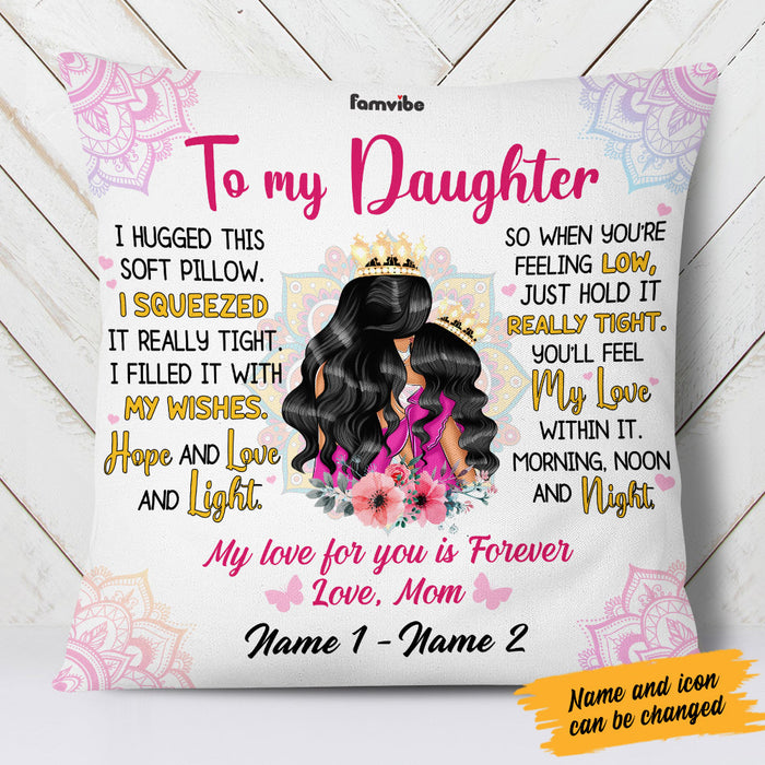 Personalized Mom Grandma Pillow AG195 30O53 (Insert Included) 1