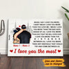 Personalized Couple Love You More Poster AG196 30O53 1