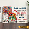 Personalized Couple Truck God Blessed Poster AG198 30O47 1