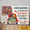 Personalized Couple Truck God Blessed Poster AG198 30O47 1