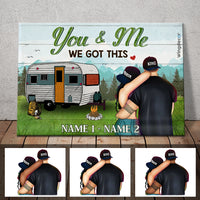 Personalized Camping Couple Poster AG197 30O57 thumb 1