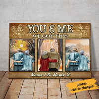 Personalized Couple You And Me Poster AG197 95O36 thumb 1