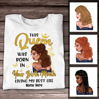 Personalized BWA Queen T Shirt AG202 26O57 thumb 1