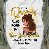 Personalized BWA Queen T Shirt AG202 26O57 thumb 1
