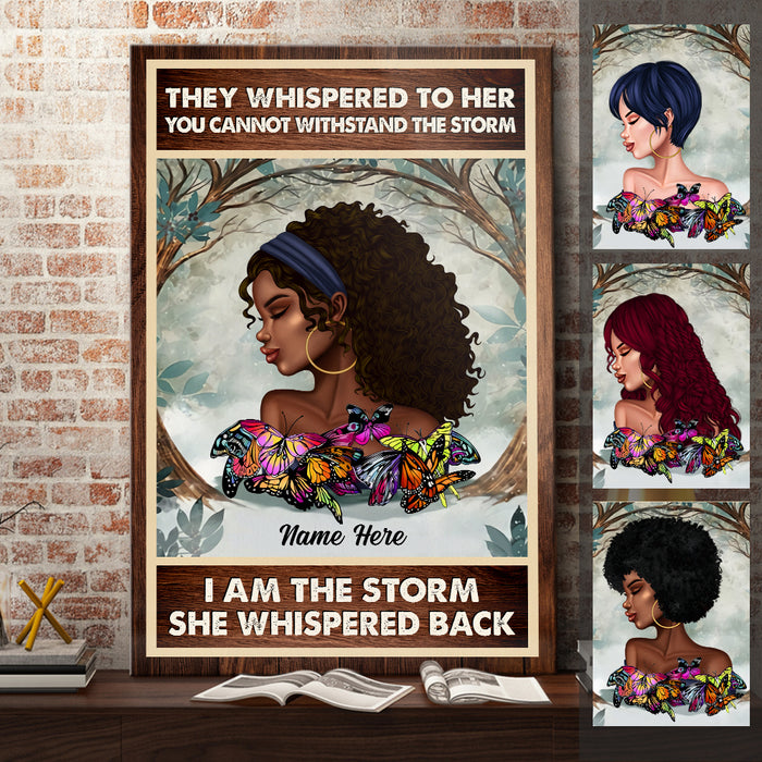 Personalized BWA Girl Poster AG206 87O47 1