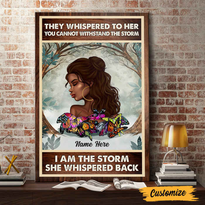 Personalized BWA Girl Poster AG206 87O47 1