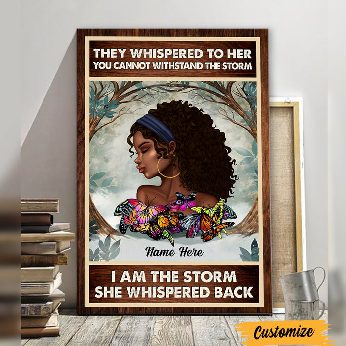 Personalized BWA Girl Poster AG206 87O47 1