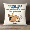 Personalized Dog Fart German Hund Pillow AP57 81O58 (Insert Included) 1