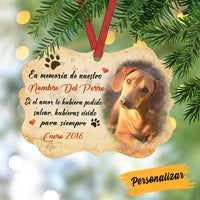 Personalized Dog Memo Spanish Perra Perro Benelux Ornament AG212 95O57 thumb 1