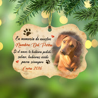 Personalized Dog Memo Spanish Perra Perro Benelux Ornament AG212 95O57 thumb 1