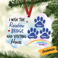 Personalized Dog Cat Memo Rainbow Benelux Ornament AG211 81O34 thumb 1