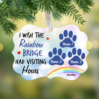 Personalized Dog Cat Memo Rainbow Benelux Ornament AG211 81O34 thumb 1