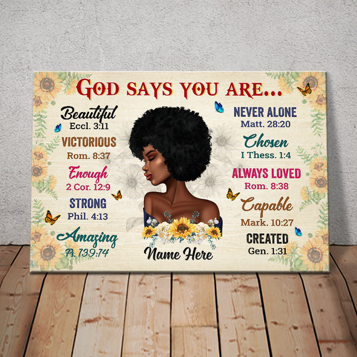 Personalized BWA You Are Poster AG215 95O57 1