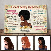 Personalized BWA Jesus Girl Poster AG214 95O57 thumb 1