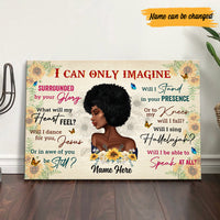 Personalized BWA Jesus Girl Poster AG214 95O57 thumb 1