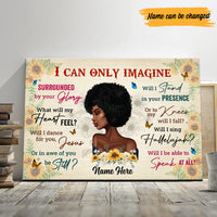 Personalized BWA Jesus Girl Poster AG214 95O57 thumb 1