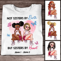 Personalized Friends Sister By Heart T Shirt AG216 95O58 thumb 1