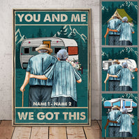 Personalized Camping Couple Poster AG249 30O58 thumb 1