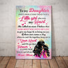 Personalized Mom Grandma To My Daughter Poster AG221 87O36 thumb 1